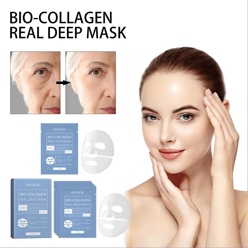 EELHOE Collagen facial mask Smooth, tender, firm, moisturize, whiten, brighten and moisturize skin facial mask