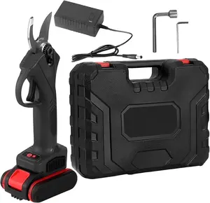 Electric Garden Shears, 21V Pruners for Gardening, Rechargeable Cordless Branch Trimmer Farm Work Outdoor Landscaping Hedge Cutting Yard Pruning