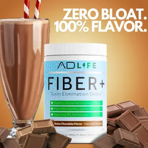 AD LIFE Fiber+ | Digestion Support with 12 Probiotic Strains & RS Technology- Zero Bloat