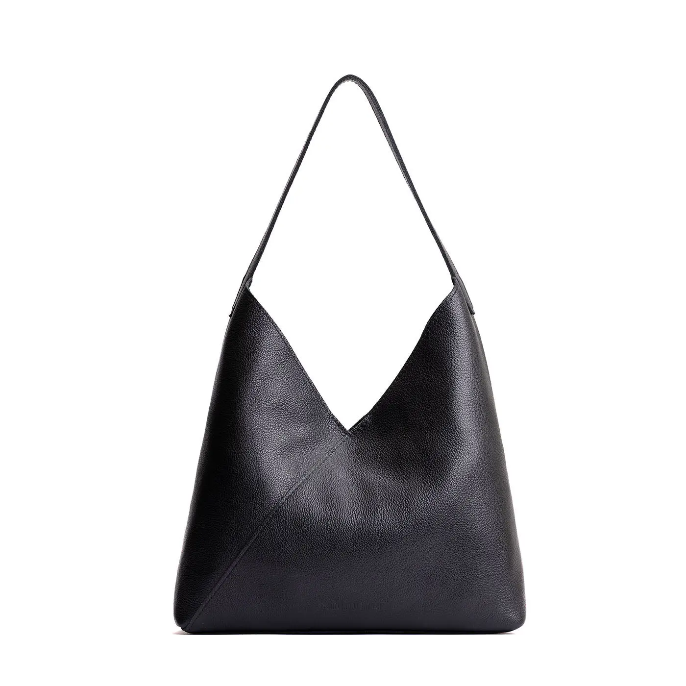 Pebbled--black