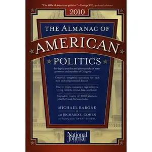 USED Book - The Almanac of American Politics 2010 by Michael Barone (Paperback) - english