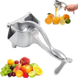 Hand Juicer Squeezer, Heavy Duty Fruit Juice Squeezer Handheld, Manual Juicer Hand Press with Ergonomic Grip, Cast Iron Juice Extractor for Lemon, Citrus, Orange, Lime, Grapefruit, Pomegranate