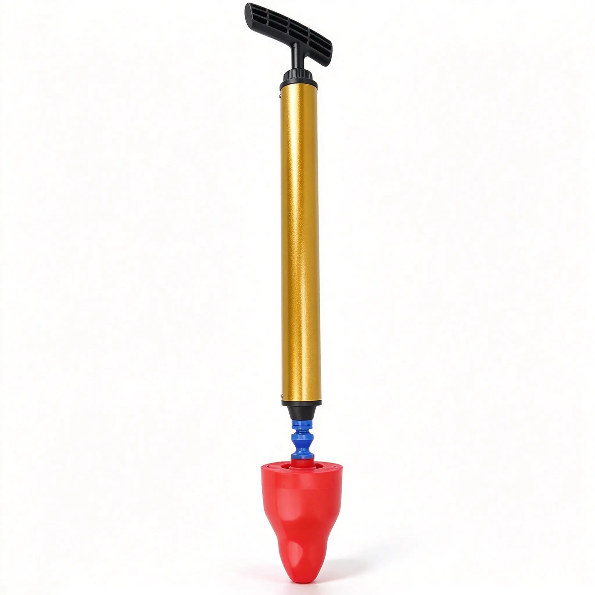 High Pressure Air Drain Blaster Manual Plunger, Heavy Duty Pipe Clog Remover, Quickly Clear Clogs for Toilet, Sink, Bathtub & Floor Drain, Home Bathroom Plumbing Tool