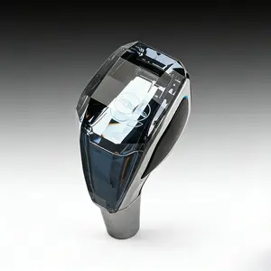 Universal Crystal Car Gear Shift Knob with LED Light Auto Manual Transmission Replacement usb rechargeable color