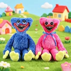 Huggy Wuggy 40cm Plush Toy – Poppy Playtime Soft Stuffed Doll, Cute Cuddly Companion for Kids, Ideal Birthday & Holiday Gift