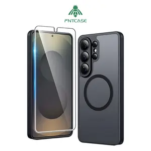 FNTCASE S26 Series Phone Case: Magnetic Charging Shockproof Magsafe Support - Frosted Oil Spray Touch