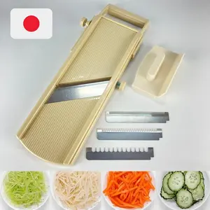 Mandoline Slicer For Vegetable,Fruit [Made in Japan] Kitchen Peelers Japanese Stainless Steel Blade