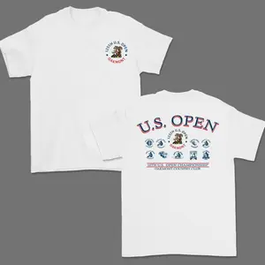 U.S. Open Oakmont Golf Shirt, For Men For Women, Vintage Unisex Cotton Apparel, Breathable Fabric Sports Top, Patriotic Style,Gift For Men & Women