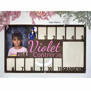 Prek to Graduation Keepsake Frame