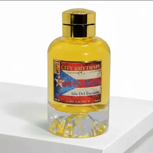 City Rhythm Puerto Rico Extrait de Parfum, Unisex Fragrances with Elegant Scent, Fresh Fruity Notes, Versatile Inviting Aroma