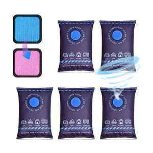 100 grams of reusable silica gel desiccant, with excellent moisture-absorbing properties, is suitable for controlling humidity in various enclosed or semi-enclosed spaces such as cars, commercial vehicles, campers, wardrobes, basements, and toolboxes.