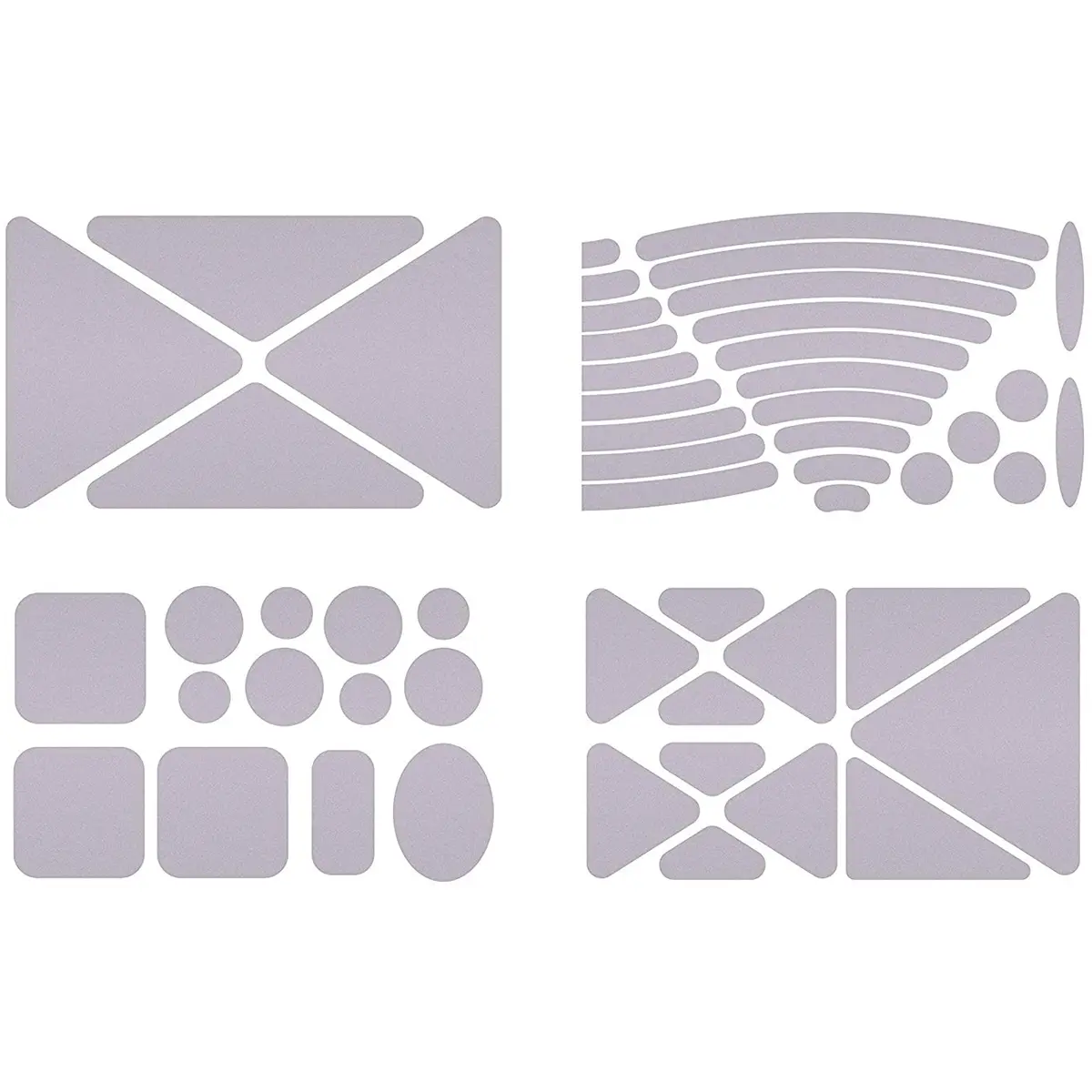 Gear Aid Tenacious Tape Extra Strong No-Sew Peel-and-Stick Reflective Patches, Reflective Stickers for Adhesive Repair Applications, Reflective Sticker, Extra Strong Tape