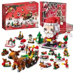 605pcs,Ideal Christmas & New Year gift box, suitable for boys, girls, adults, building block lovers, great holiday souvenir and warm family festival gift.