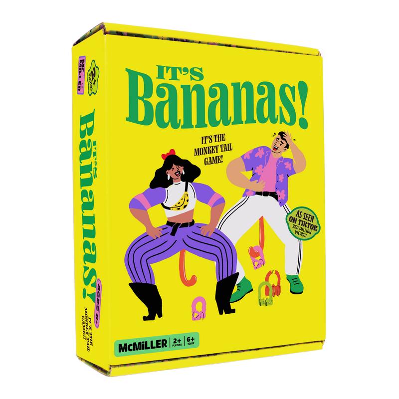Bananas Rage Game It's Bananas! The Monkey Tail Game - Hilarious Party Game for Kids ...