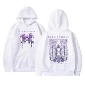 🎵💜[Graphic Hoodie]Sleep Token Silly Purple Hoodie Sweatshirt 2 Sides Graphic Tee New Song Concert Tour 2025 Limited Edition Sleep Token Merch Must-Have Hoodie for Fans Unisex Streetwear Cool Tour Gift Fan Apparel Trending TikTok Hoodie