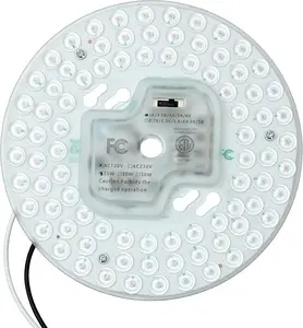 6.69'' LED Ceiling Fan Light Retrofit Kit 25W 3000LM Ceiling Light Replacement PCB Board 5CCT 3000K 3500K 4000K 5000K 6000K Adjustable 120V CRI90 Dimmable (25, watts)