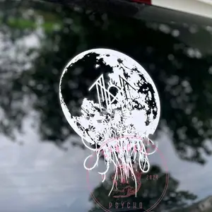 Sleep Token TMBTE Moon Car Sticker Unique Design with Moon Ideal for Customization and Decoration Truck Decals