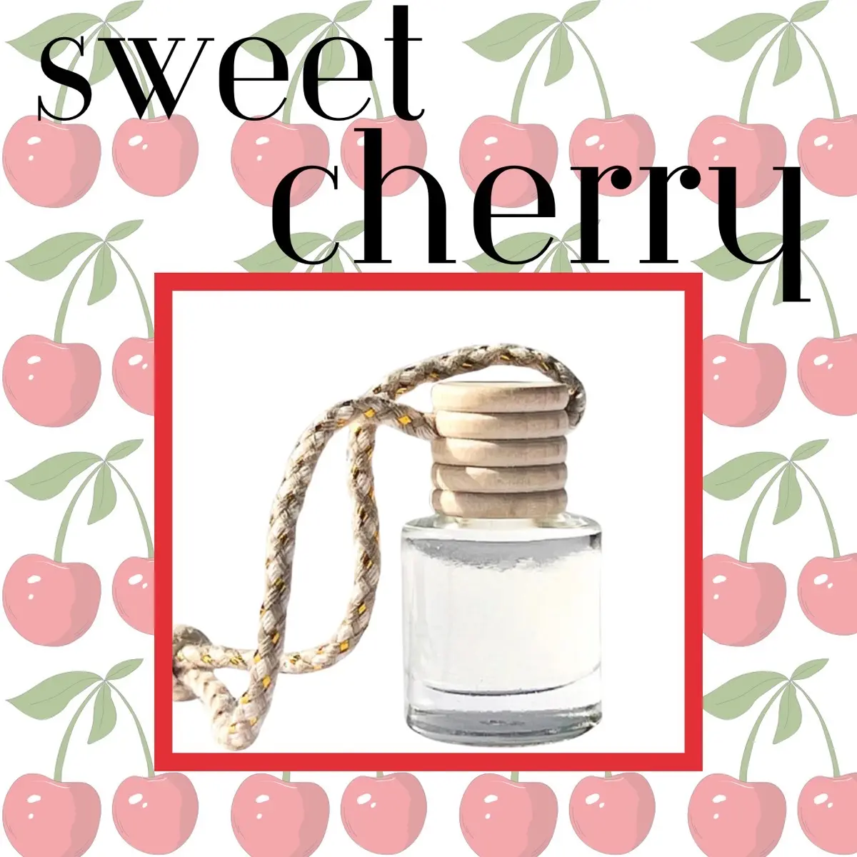 Sweet Cherry Car Air Freshener