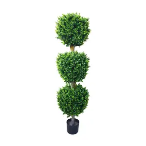 Nature Spring Artificial Hedyotis Topiary Tree