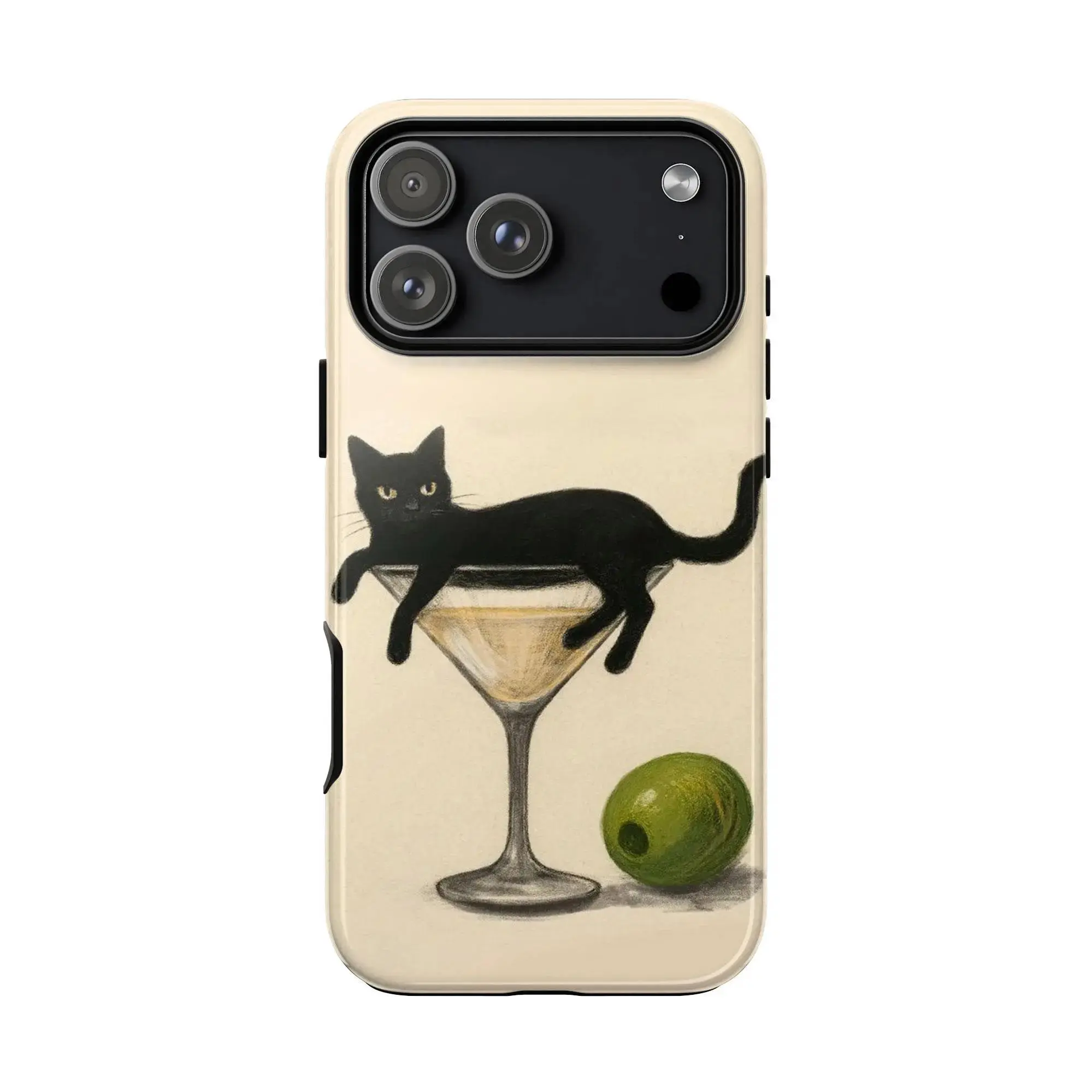 LUMN Studio Vintage Starry Night Cottage Cat Smartphone Case - Aesthetic  Garden Kitchen Kitten Shockproof Protective Cellphone Shell, Handheld  Electronics Accessories Fits iPhone 11-17 Pro Max X XS Galaxy S22-S25  Ultra, Ideal