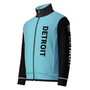 Blue &amp; Silver Motor City Jacket | Detroit | Football | Home Locker