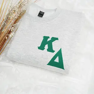 Kappa Delta Embroidered Sweatshirt, Sorority Crewneck, Custom Sorority Apparel Gift