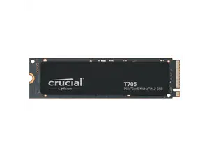 Crucial T705 4TB PCIe Gen5 NVMe M.2 SSD - Up to 14,100 MB/s - Game Ready - Internal Solid State Drive (PC) - +1mo Adobe CC - CT4000T705SSD3