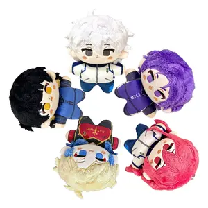 Anime Plush Stuffed Doll Michel Caesar Seishiro Nagi Reo Mikage Chigiri Hyoma Bachira Meguru Pendant Keychain ornament gift 12cm