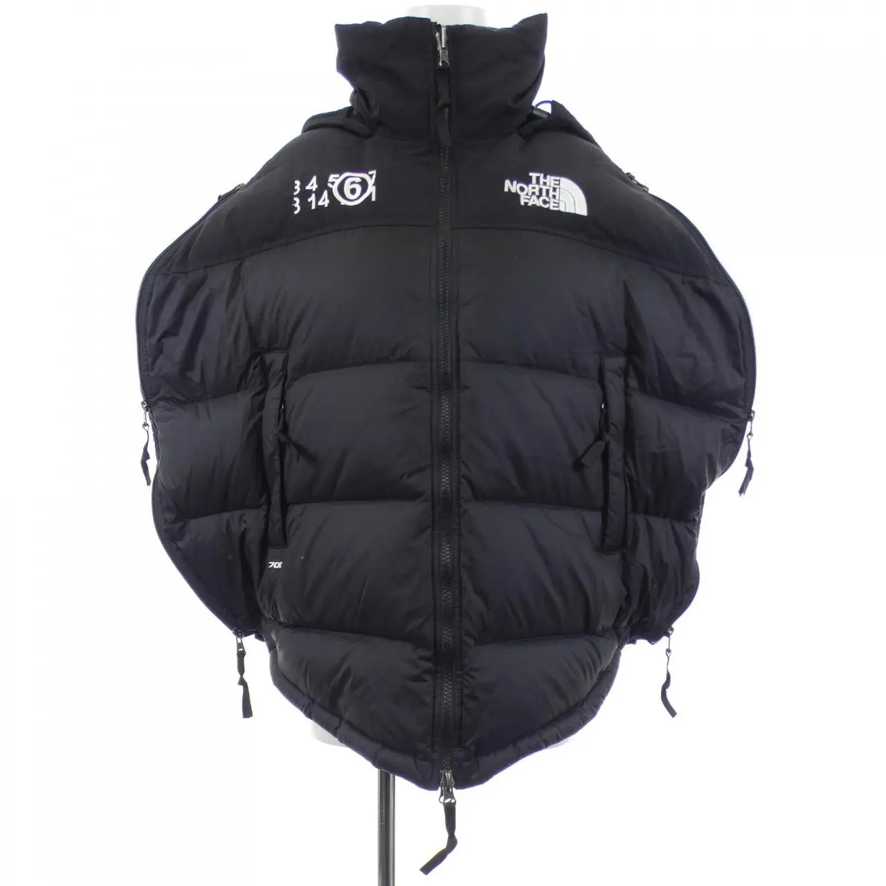 Pre-owned THE NORTH FACE Nylon Small Leather Goods MM6 Down Vest