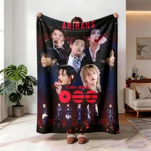 Arilang caman - army flannel blanket, large size, soft, lightweight, suitable for all seasons, perfect for beds, sofas, offices, camping, and traveling