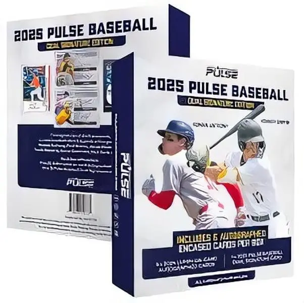 Pulse 2025 Pulse Baseball Hobby Box - 6 Autographed Cards Per Box - Collectible Sports Trading Cards