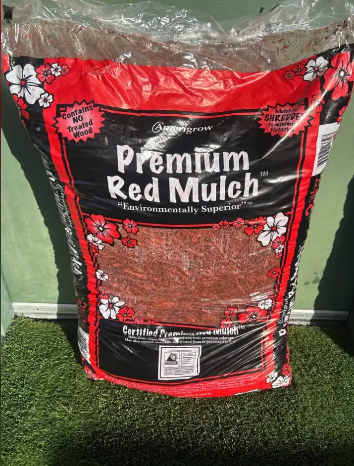 120 Premium Red Mulch