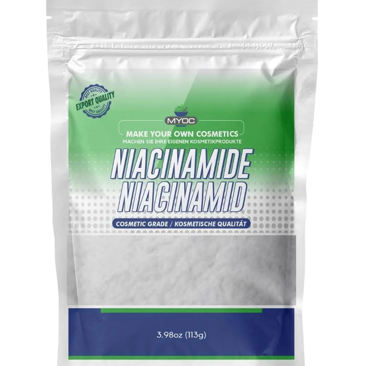 Niacinamide Powder (113 g / 3.9 oz) - Cosmetic Grade for DIY Serums Toners Creams & Skin Care Formulations