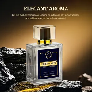 YCZ Eternal Love | 75ML/2.6oz Men's Eau de Parfum | Exotic Arabian Scent, Musk, Ambergris, Jasmine & Rose | Long Lasting Bold Aromatic Fragrance For Men