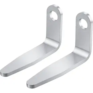 Pneumatic Tool L Shaped Rafter Hook,1/4-Inch Aluminum Nail Gun Belt Hooks Tool Holde,Compatible with Senco PC0350 Hook Belt Nail Guns(2 pcs)