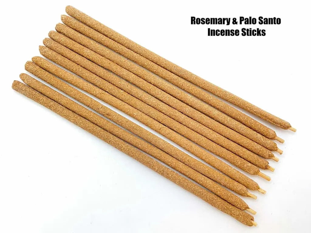 Rosemary & palo santo incense sticks - palo santo wood - rosemary incense - palo santo incense - rosemary Smoke Cleansing stick - energy cleansing