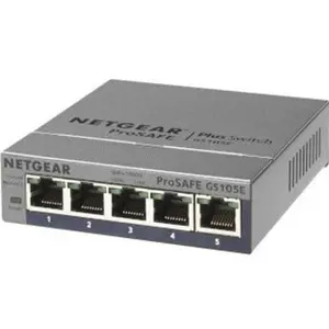 Netgear ProSafe Plus Switch, 5-Port Gigabit Ethernet