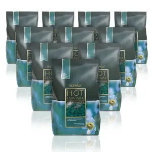 Hard Wax Azulene Case - Box of 10 pcs for Beauty and Personal Care