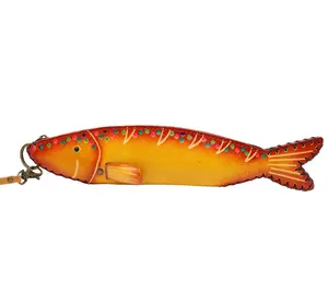 Leather Fish pen or pencil case