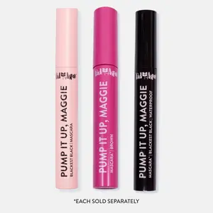 Red Aspen Pump It Up Maggie Mascara | Volumizing and Conditioning | Available in Black, Brown, and Waterproof