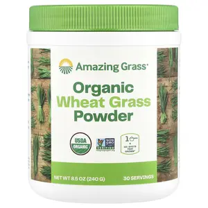 Amazing Grass Organic Wheat Grass Powder, 8.5 oz (240 g)