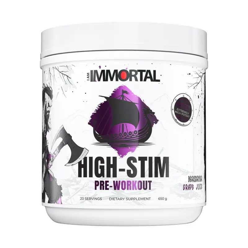I Am Immortal High Stim Pre-Workout
