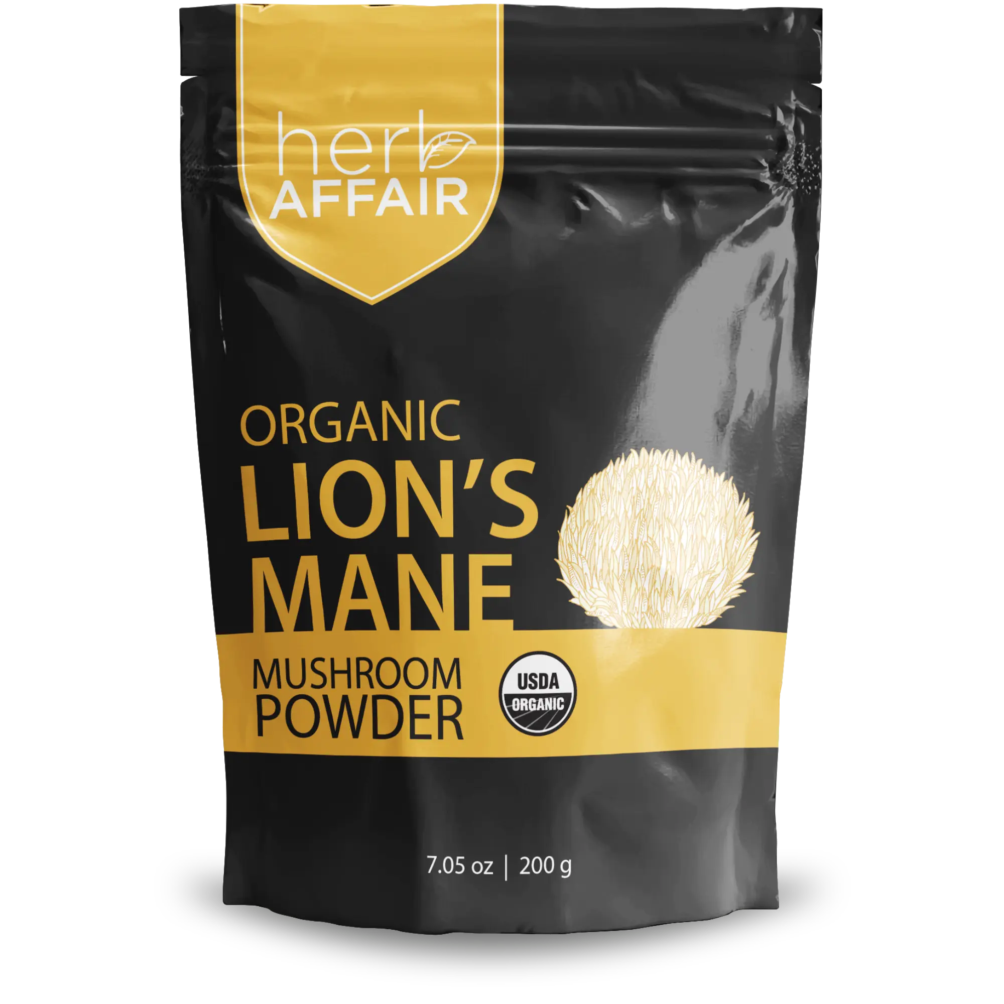 Organic Lion's Mane Mushroom Powder (7.05 oz)