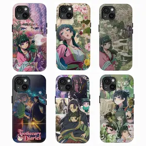 Y-Step into the world of The Apothecary Diaries with these phone cases, Having good protective properties,for iPhone 16 15 14 13 12 11 17Pro Max,for Samsung S25 S24 S23 S22 Ultra,Protective Cover,give her/him a gift for Christmas and Thanksgi