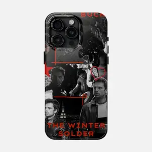 Bucky Barnes Phone Case The Winter Soldier Phone Case Tragedy and Redemption Phone Case for iPhone17 16 15 14 13 12 11 Pro Max Plus Samsung Galaxy S24 S23 S22