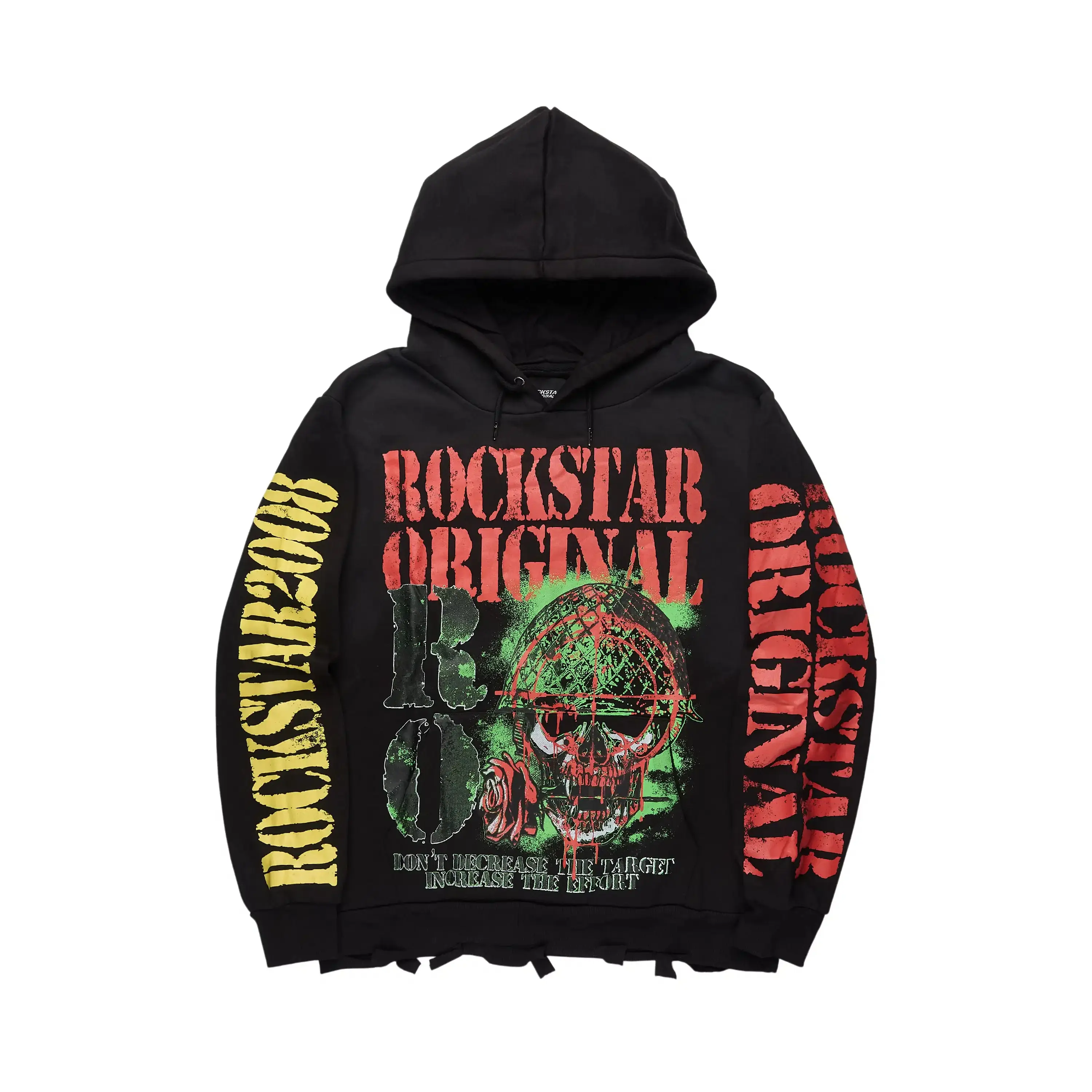 black grey and red hellstar hoodie - TikTok Shop
