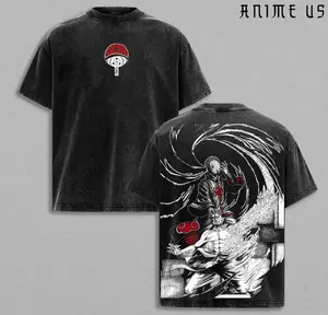 Obito Kamui – Naruto Vintage Washed Oversized T-Shirt, Mangekyo Sharingan Graphic, Heavy Cotton Anime Streetwear Gift for Fans 2025 NLB