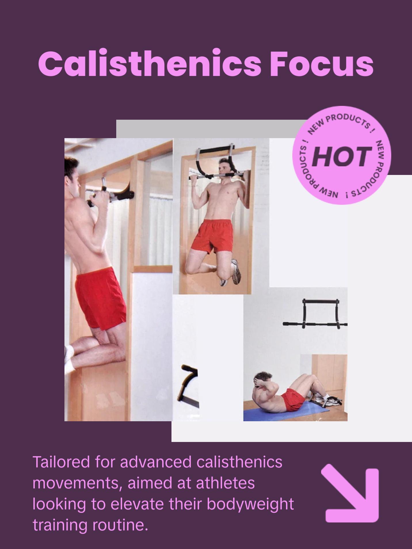 Multi Use Training Bar for Dominated Iron Rods Horizontal Bars Parallel Bars Calisthenics Straw Bag Abs Fitness Equipment Chin-Up Pull Wall