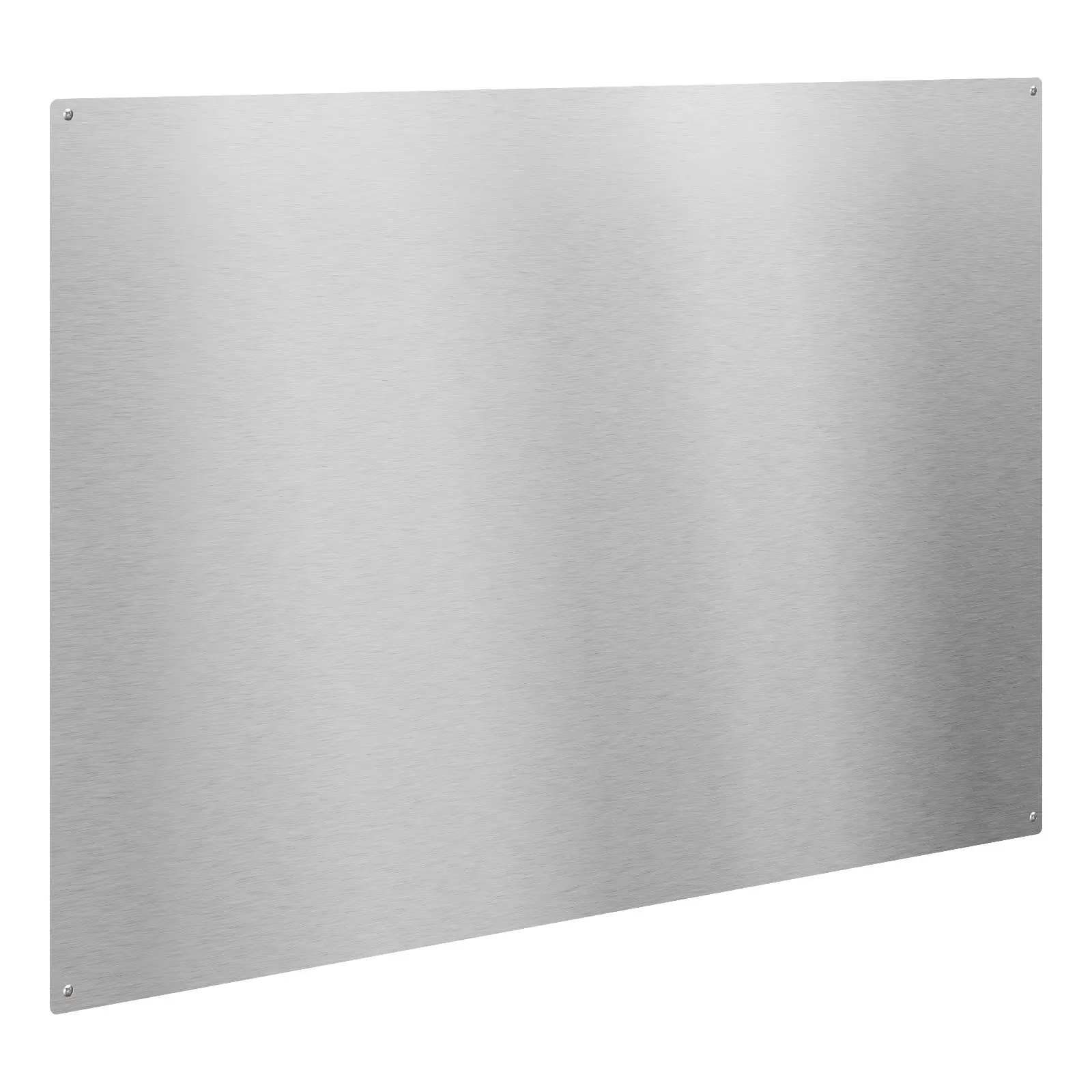 36" x 24" Stainless Steel Backsplash for Stove, Ultra Flat Splatter Guard, Wall Shield Range Hood Backsplash, Easy Clean Kitchen Wall Metal Panel, Pre-Drilled Holes for Easy Installation, Silver