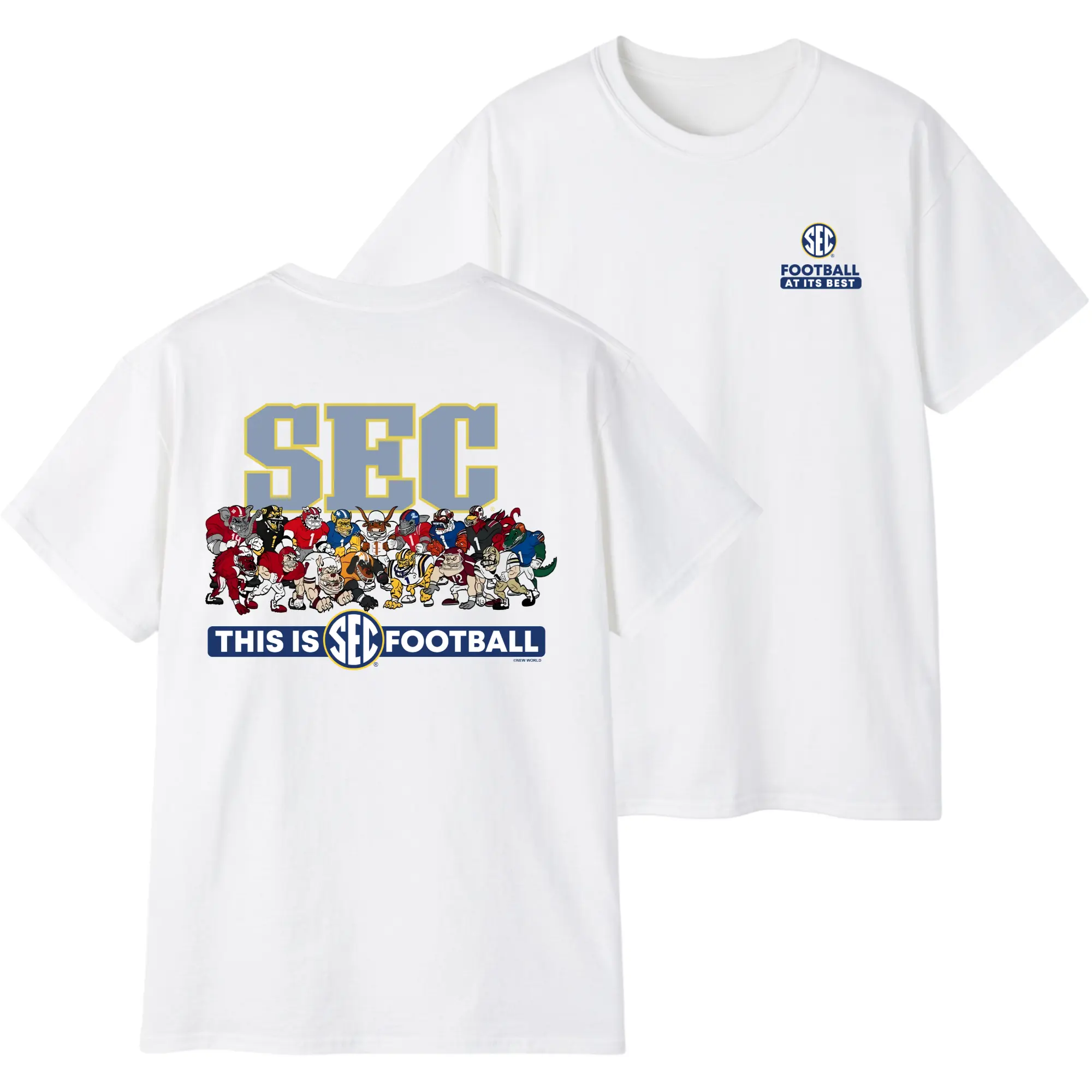 Vintage SEC Southeastern Conference T-Shirt - Retro College Sports Graphic Tee, Unisex Streetwear , Gift For Game Day Fans & Alumni, Menswear Tops, Men's T-shirts